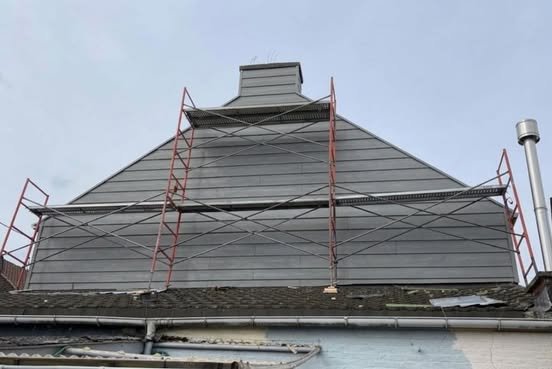 Bardage en cédral façade